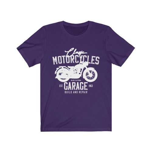 Classic Motorcycles Garage T-Shirt