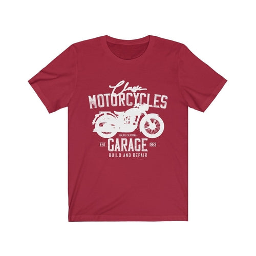 Classic Motorcycles Garage T-Shirt