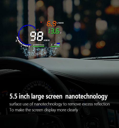 Car HUD Windscreen Projector For Jaguar S-Type Head Up Display